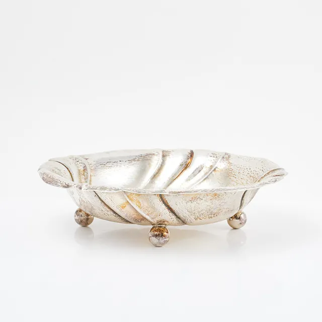 FAT, på klotfötter, silver, Karl Andersson, Stockholm 1924.