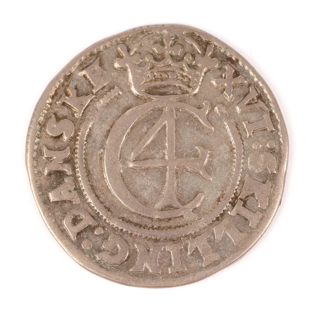 Christian IV: 1 mark 1646 — Hobby and collectibles/Coins, notes and bars — Lauritz