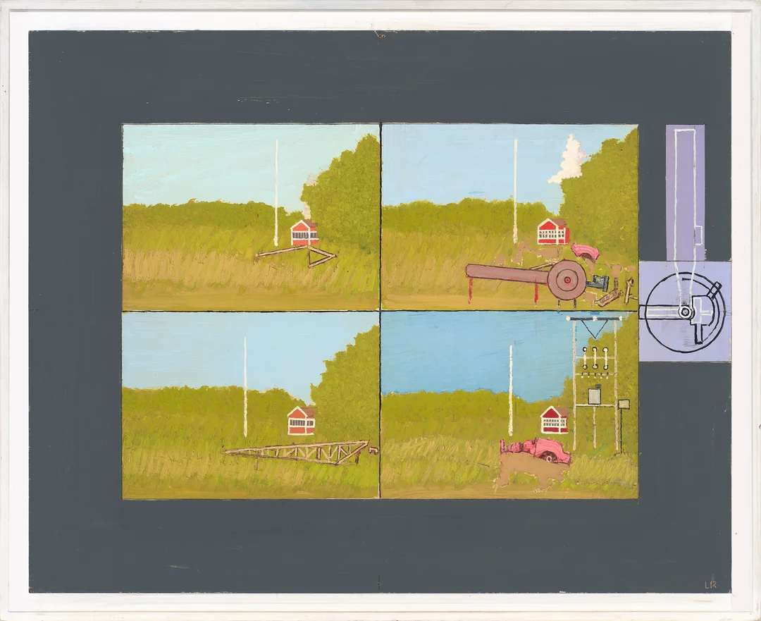 Rickhard, Leonard — Sommerlandskap, 2010/2011 — Kunst/Maleri — Blomqvist