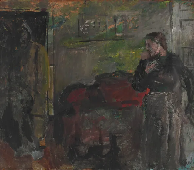 Krohg, Christian — "Øyenvitner" 1895