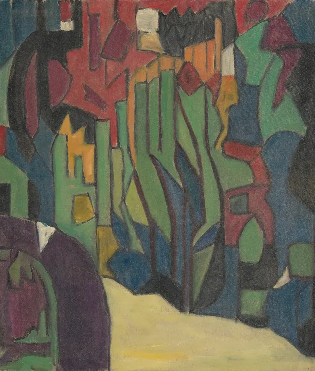 Thygesen, Rudolph — "Skogsinteriør" 1919