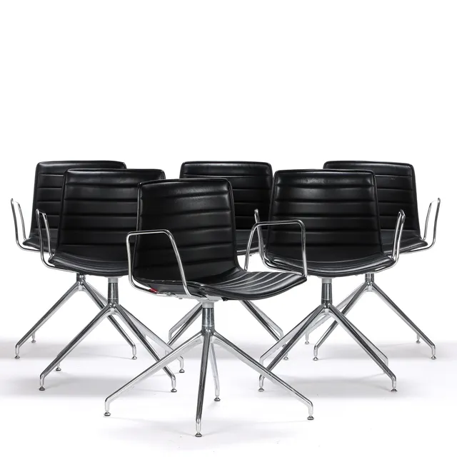Lievore Altherr Molina. Six chairs, model Catifa (6)