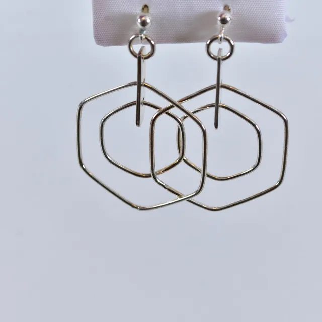 ÖRHÄNGEN, ett par, sterlingsilver.