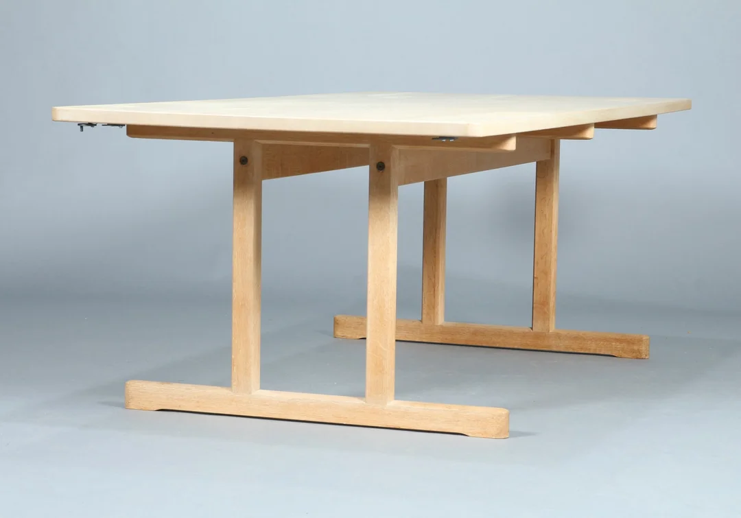 Børge Mogensen. Shaker table / dining table, model 6286, solid oakwood — Furniture/Dining tables, dining room furniture — Lauritz