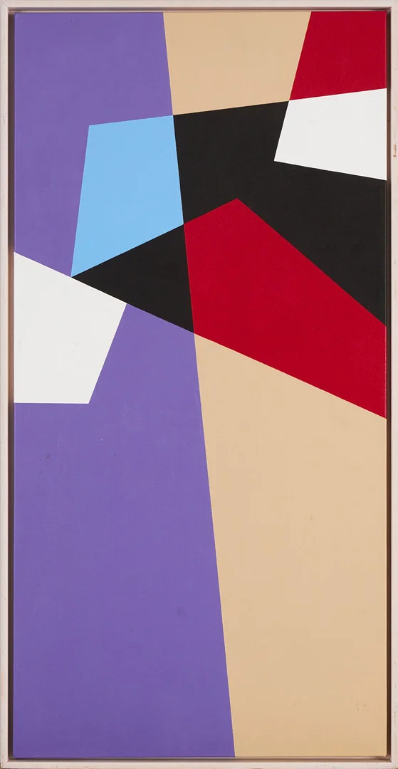 GUNNAR HALLER (FÖDD 1954). "Sandstone", olja på duk, signerad och daterad a tergo 1995. — Paintings — Stockholms Auktionsverk Magasin 5