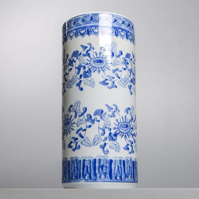 PARAPLYSTÄLL, porslin, Kina, 1900/2000-tal.