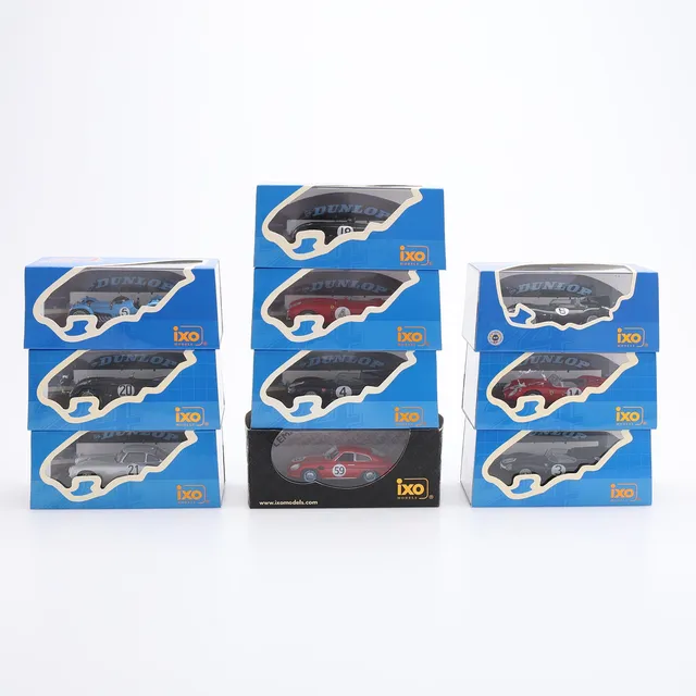 MODELLBILAR, 10 STYCKEN, LE MANS 1950-1959, IXO MODELS, 1:43.