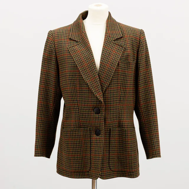 YVES SAINT LAURENT. Kavaj, kashmir, Rive Gauche, Paris, storlek ca 40/42.