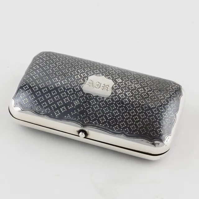 DOSA, silver, Fyodor Ivanov, Moskva 1865.