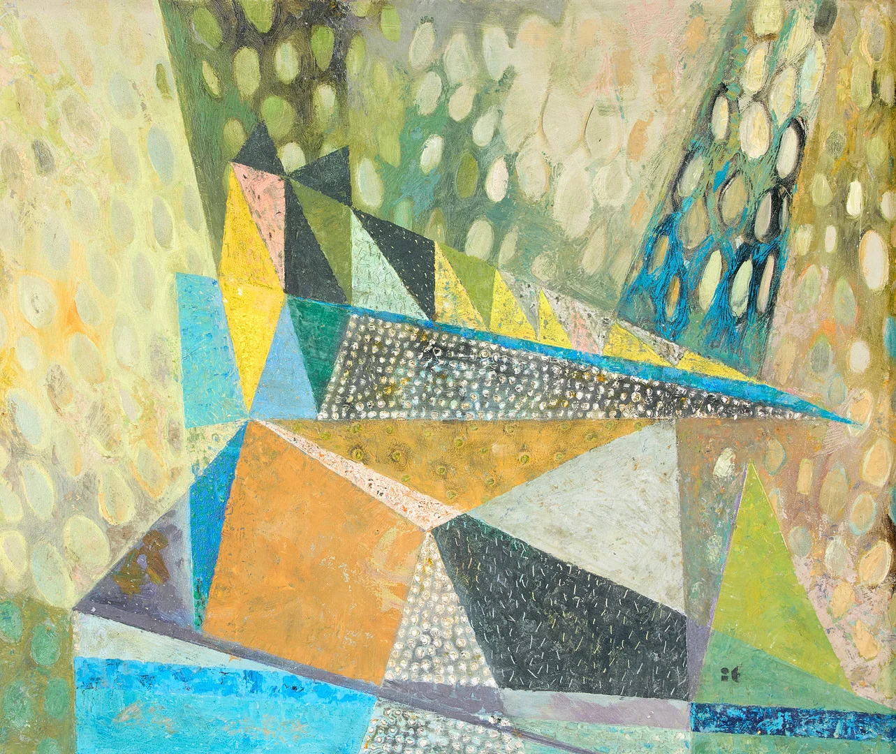 INGEGERD TORHAMN. "Abstrakt stilleben". — Paintings — Uppsala Auktionskammare