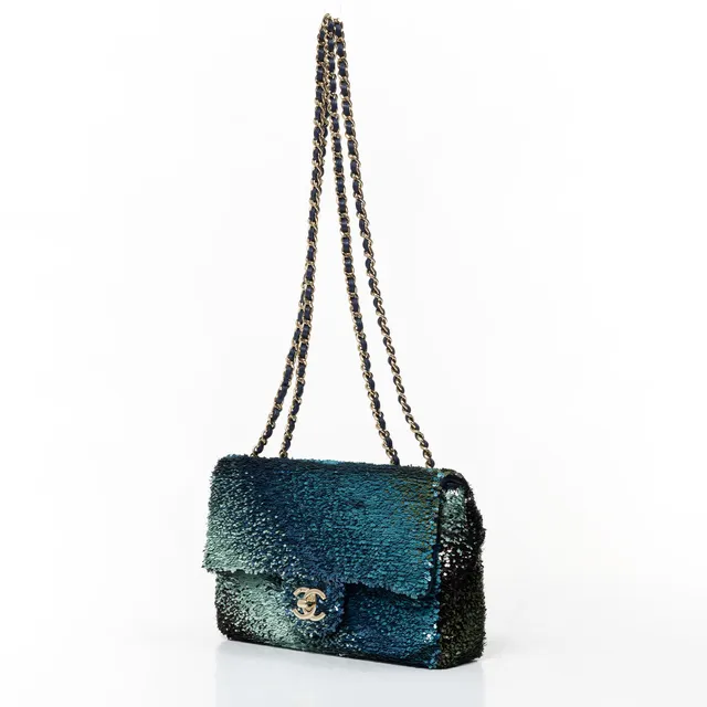Chanel, väska, "Sequin Flap Bag", 2023.