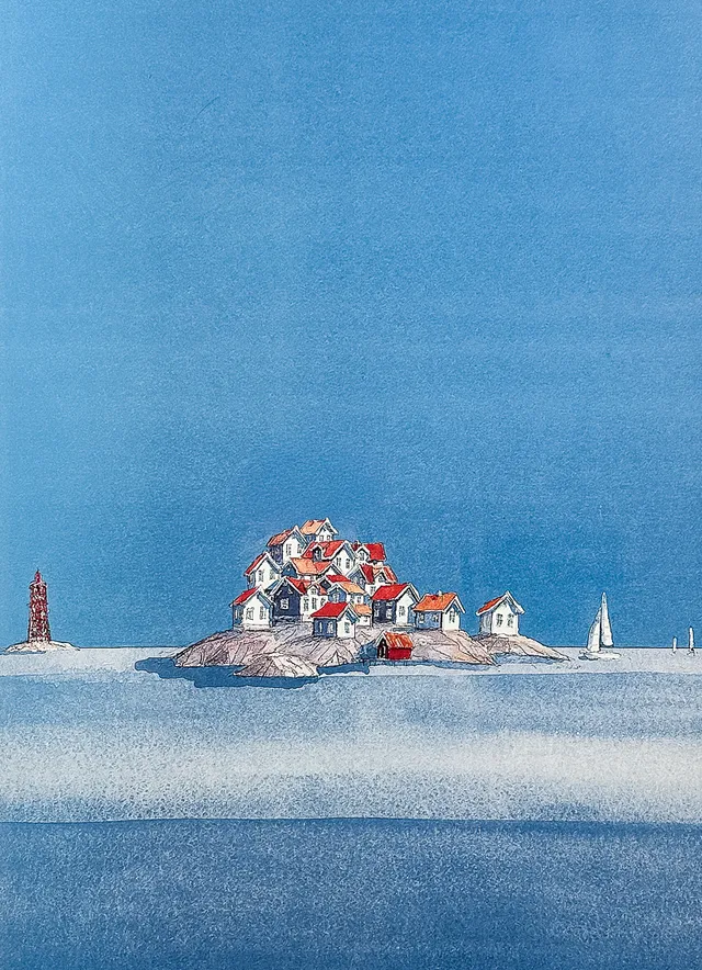 ARIANA RAMHAGE. "Åstol", kolorografi, signerad, numrerad.