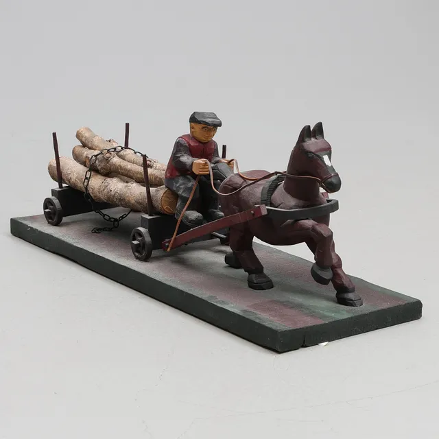 TRÄSKULPTUR.