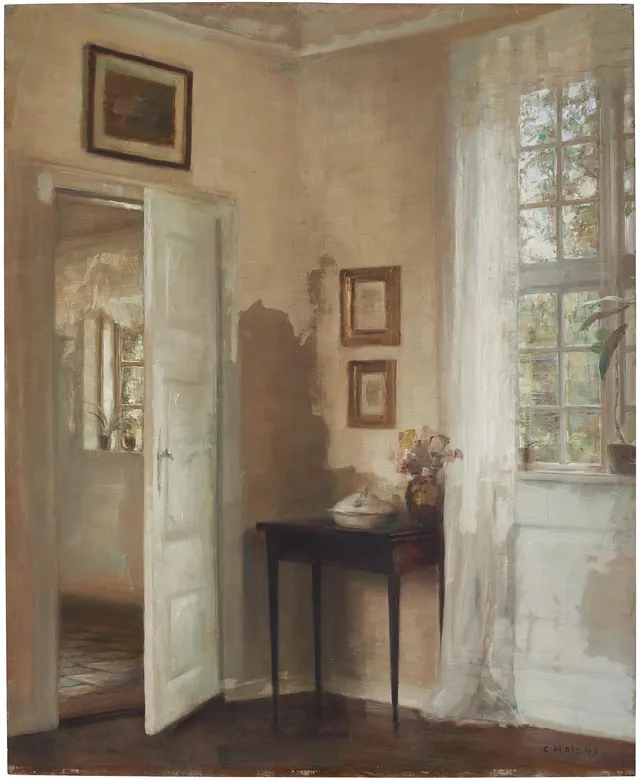 Carl Holsoe, Borgerlig interiör.