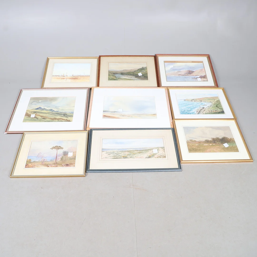 ASSORTED WATERCOLOURS. — Paintings — Lawrences Auctioneers