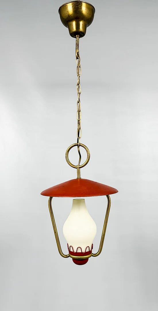 HANS BERGSTRÖM. TAKLAMPA, Swedish Modern, Ateljé Lyktan, Åhus, 1940-tal. — Ceiling lights — Auktionshuset STO Bohuslän