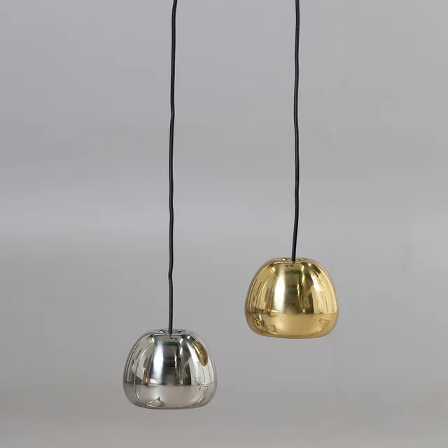 TOM DIXON. Taklampor, 2 st, "Void", samtida.