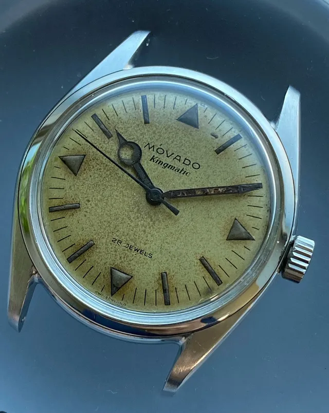 ARMBANDSUR Movado Kingmatic, 1950/1960- tal.
