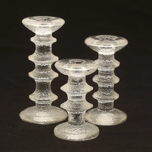 TIMO SARPANEVA. Ljusstakar, 3 st, "Festivo", Iittala.