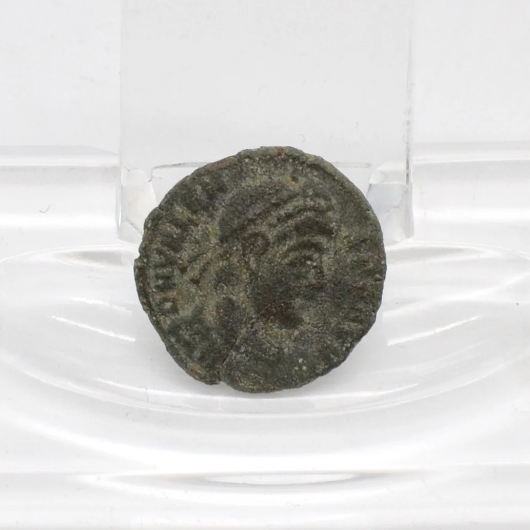 KAISER VALENS MÜNZE 364-378 N. CHR. - ANTIKE RÖMISCHE MÜZE. — Coins & Banknotes — Kunst- und Auktionshaus Kleinhenz