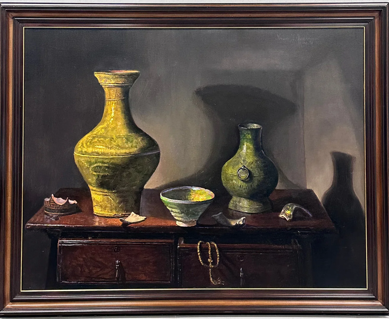 JOHNNY OPPENHEIMER. Olja på duk. — Paintings — Halmstads Auktionskammare