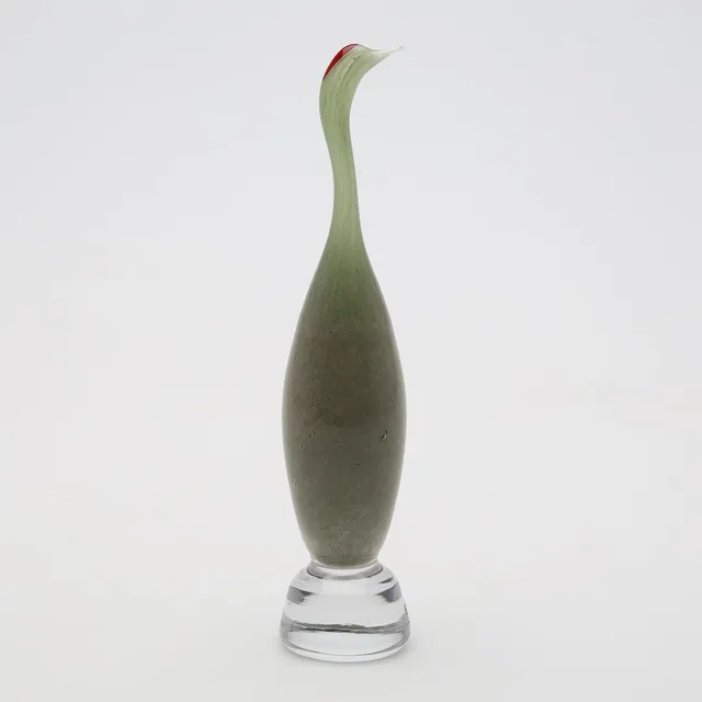 BENGT HEINTZE. FIGURIN, glas Kosta.
