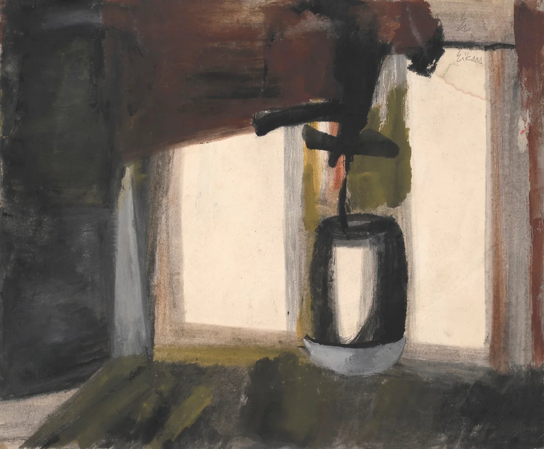 Eikaas, Ludvig — I vinduskarmen — Kunst/Øvrig billedkunst — Blomqvist