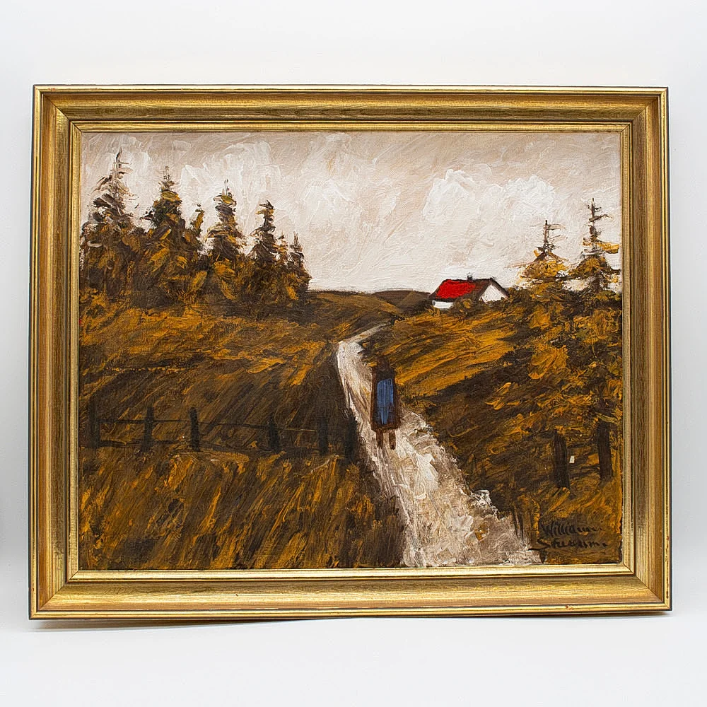 WILLIAM SÖRENSEN. GEMÄLDE, ÖL AUF LEINWAND, UNTEN RECHTS SIGNIERT MIT „WILLIAM SÖRENSEN“. — Paintings — Kunst- und Auktionshaus Kleinhenz