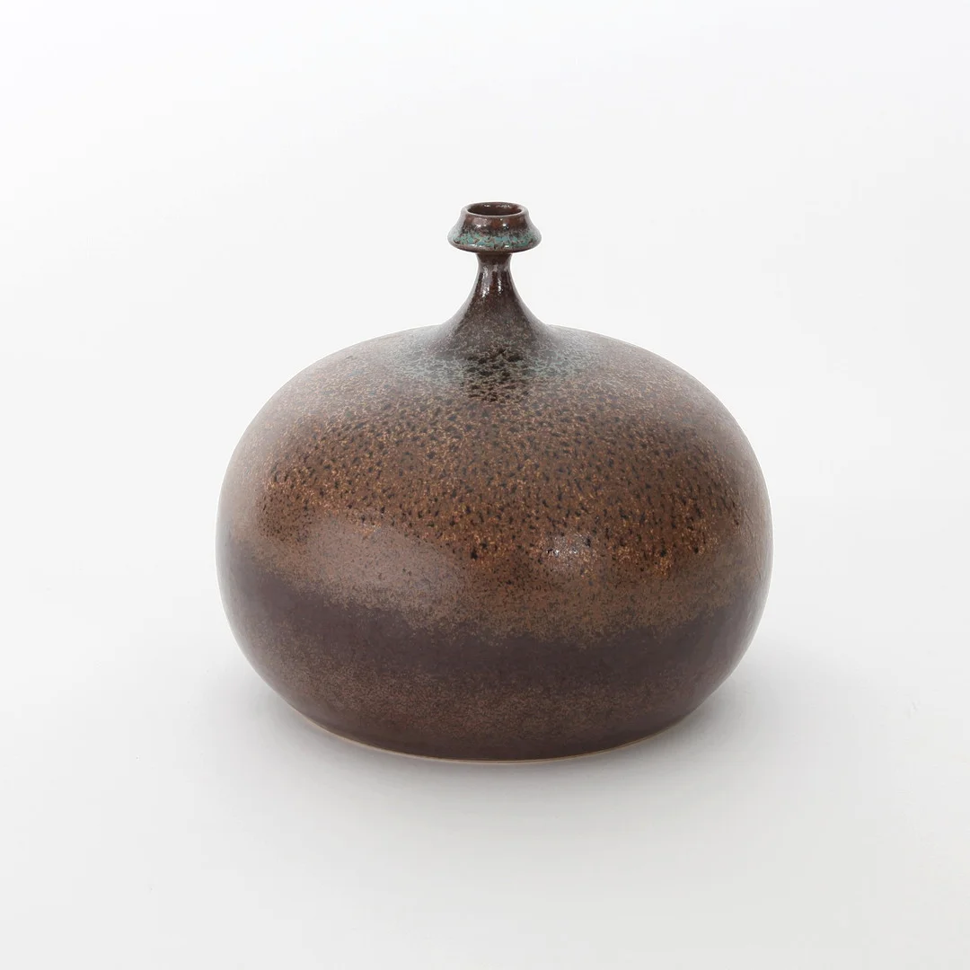 YNGVE BLIXT. 1920-1981. Vas, glaserat stengods, egen verkstad, Höganäs, 1973. — European — Auktionsverket Engelholm