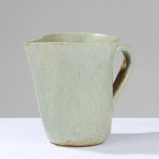 BODE WILLUMSEN (1895-1987). Art Deco kande af glaseret stentøj, eget værksted, Frederiksberg, Danmark, 1932-1942.