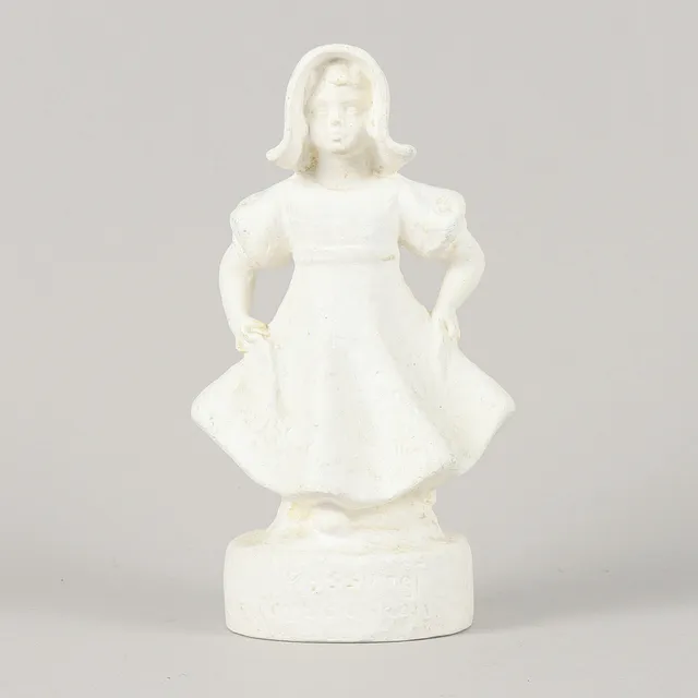 CARIN NILSSON. Skulptur, gips, "Kyss mig".