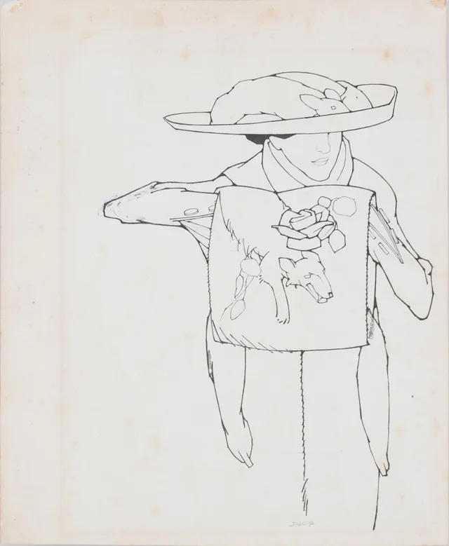 XAVIER GOSÉ. A girl.