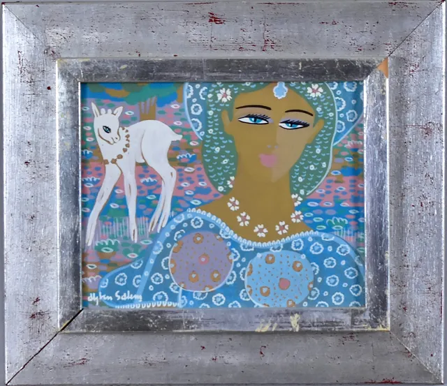 ALY BEN SALEM. Gouache.