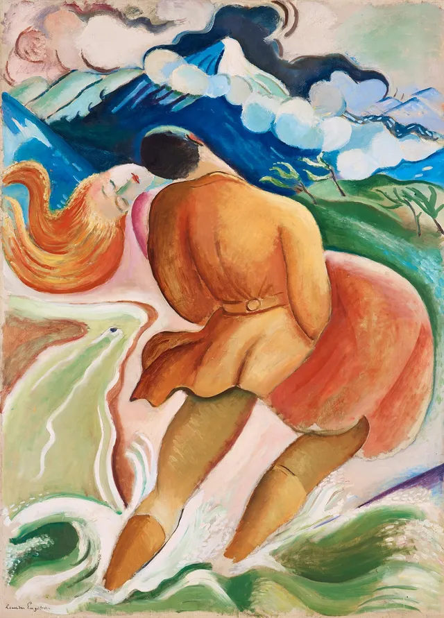 Leander Engström, "Stormen".