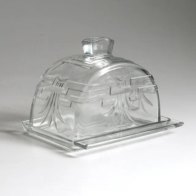 OSTKUPA, glas, Art Deco, 1930-tal.