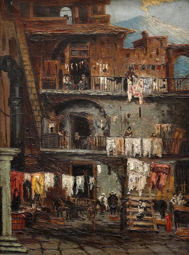 SPANISH SCHOOL, 20TH CENTURY. Galleries.