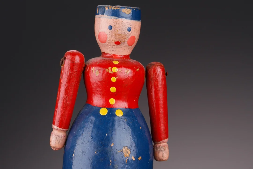 Kay Bojesen (1886-1958), 'Hollænder', mand af bemalet træ — Hobby and collectibles/Toys — Lauritz