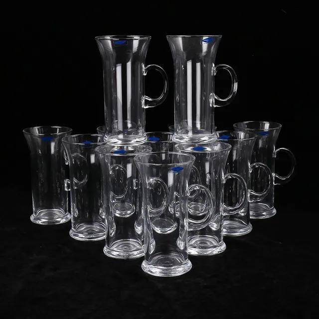 HEIKKI ORVOLA. Irish coffee-glas, 12 st, Nuutajärvi.