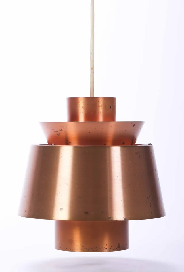 Jørn Utzon for Nordisk Solar. 'Tivoli' copper pendant, model 'P254'