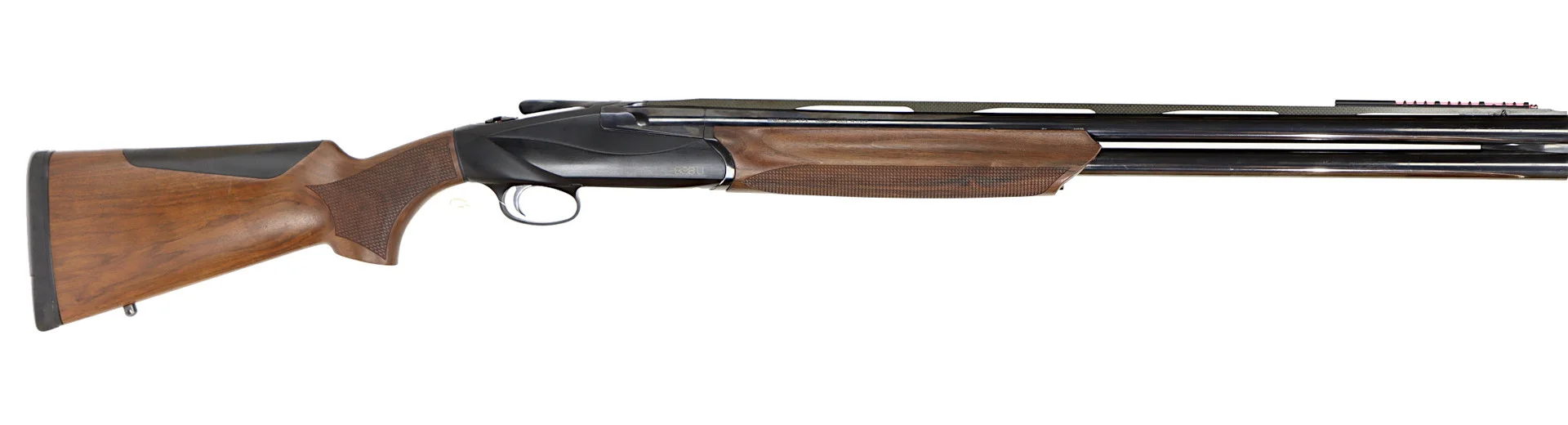 604. HAGELGEVÄR, Enkelskott, fabrikat Benelli, modell 828U Black, kaliber 12/76, tillv.nr BS010236Y16, se-nr SE2674368. — Shotguns — Walter Borg