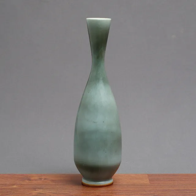 BERNDT FRIBERG. Vas, stengods, signerad, Studiohand, Gustavsberg, 1960-tal.