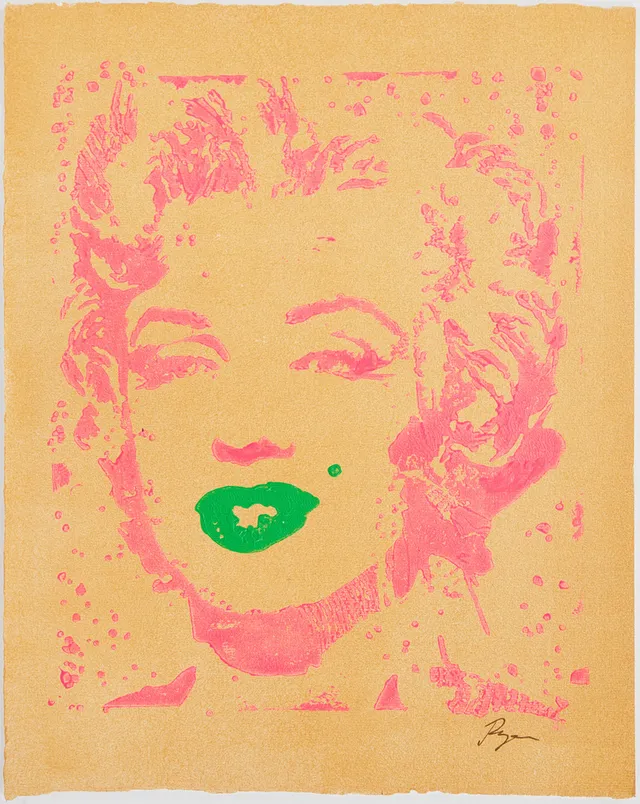 RICHARD RYAN (Sverige, född 1974). "Marilyn", diptyk, signerade Ryan, multipeloriginal.