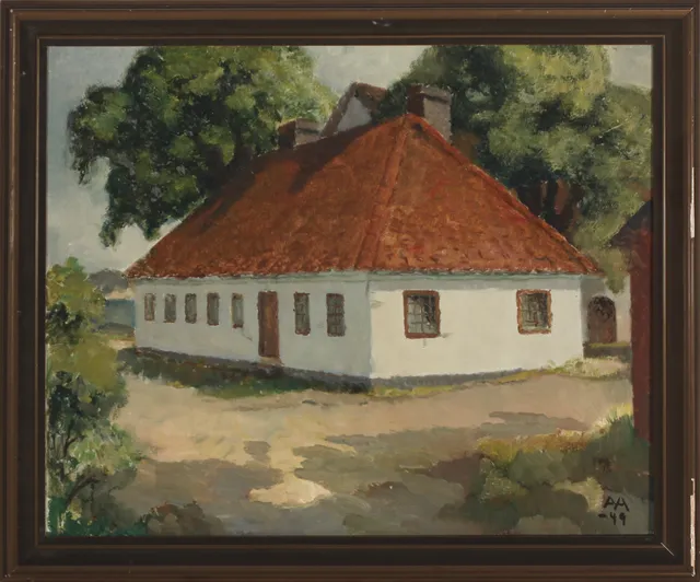 Aamodt, Asbjørn — "Fredriksvern, Smia" 1949