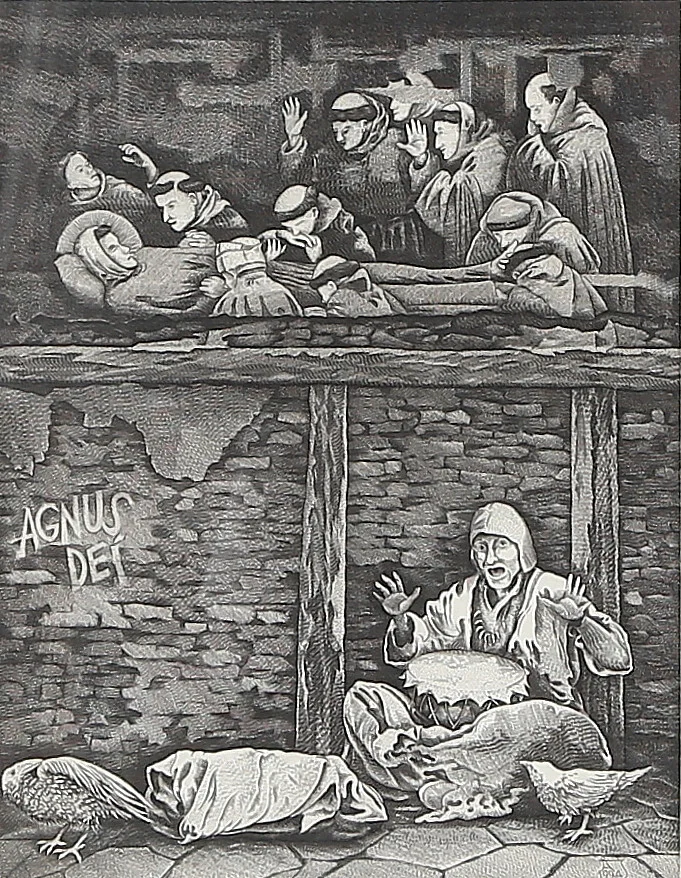 ÅKE JOHANSSON. etsning, signerad och numrerad. — Engravings & Prints — Gomér & Andersson Linköping