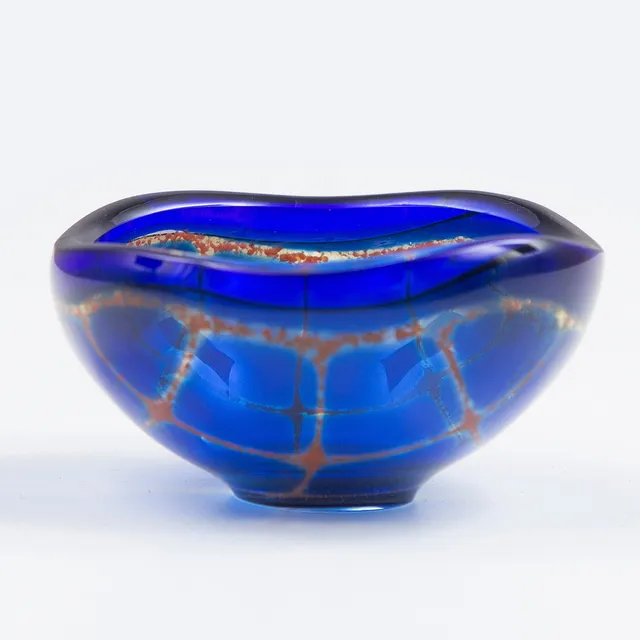 SVEN PALMQVIST. MINISKÅL, glas, Orrefors, Ravenna, signerad, 1967.