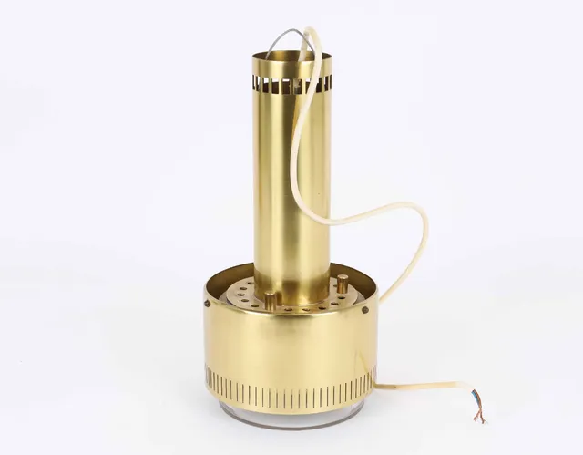 Kay Kørbing for Lyfa. Brass pendant light