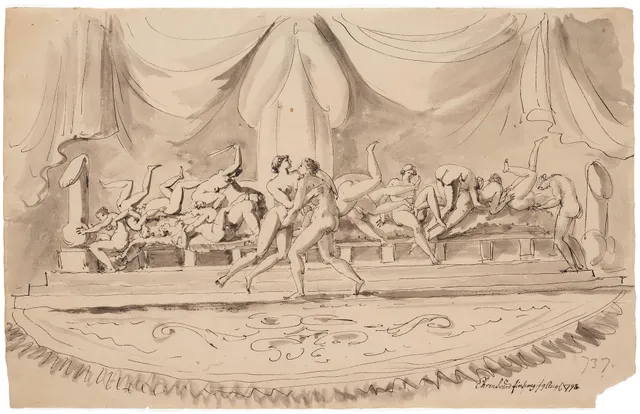 Carl August Ehrensvärd, ”Priapusfest”.