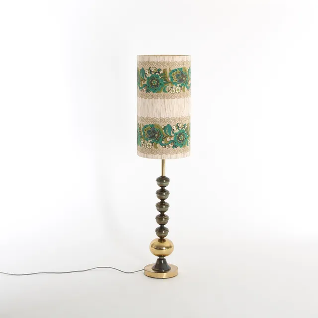 GOLVLAMPA, 105 cm hög, Boréns Sverige 1960/70-tal.