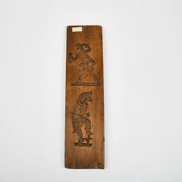 SPEKULATIUS, bakbräde för pepparkakor, Holland, 1700-tal.