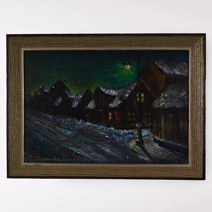 JOHNNY OPPENHEIMER. Olja på duk. — Paintings — Halmstads Auktionskammare